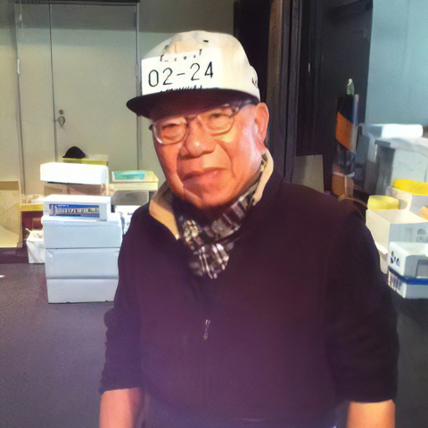 静岡市中央卸売市場<br>鵬水産 会長