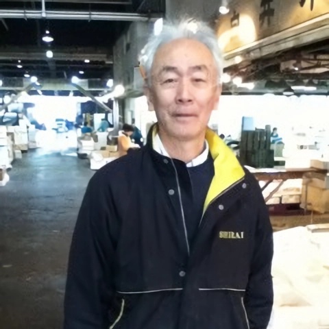 静岡市中央卸売市場<br>白井水産 社長