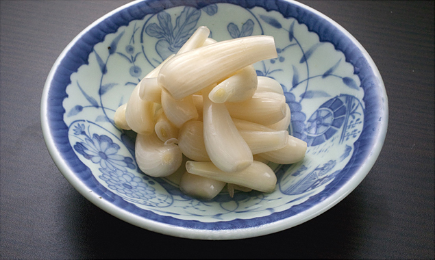 らっきょうの甘酢漬け